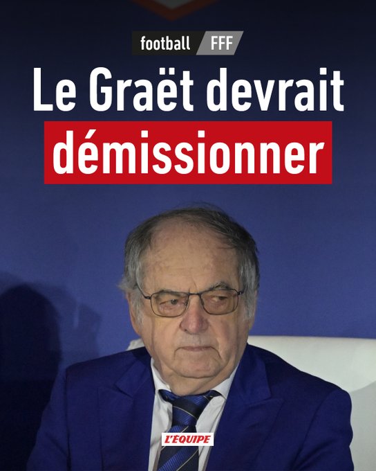 football / FFF : Le Graët devrait démissionner