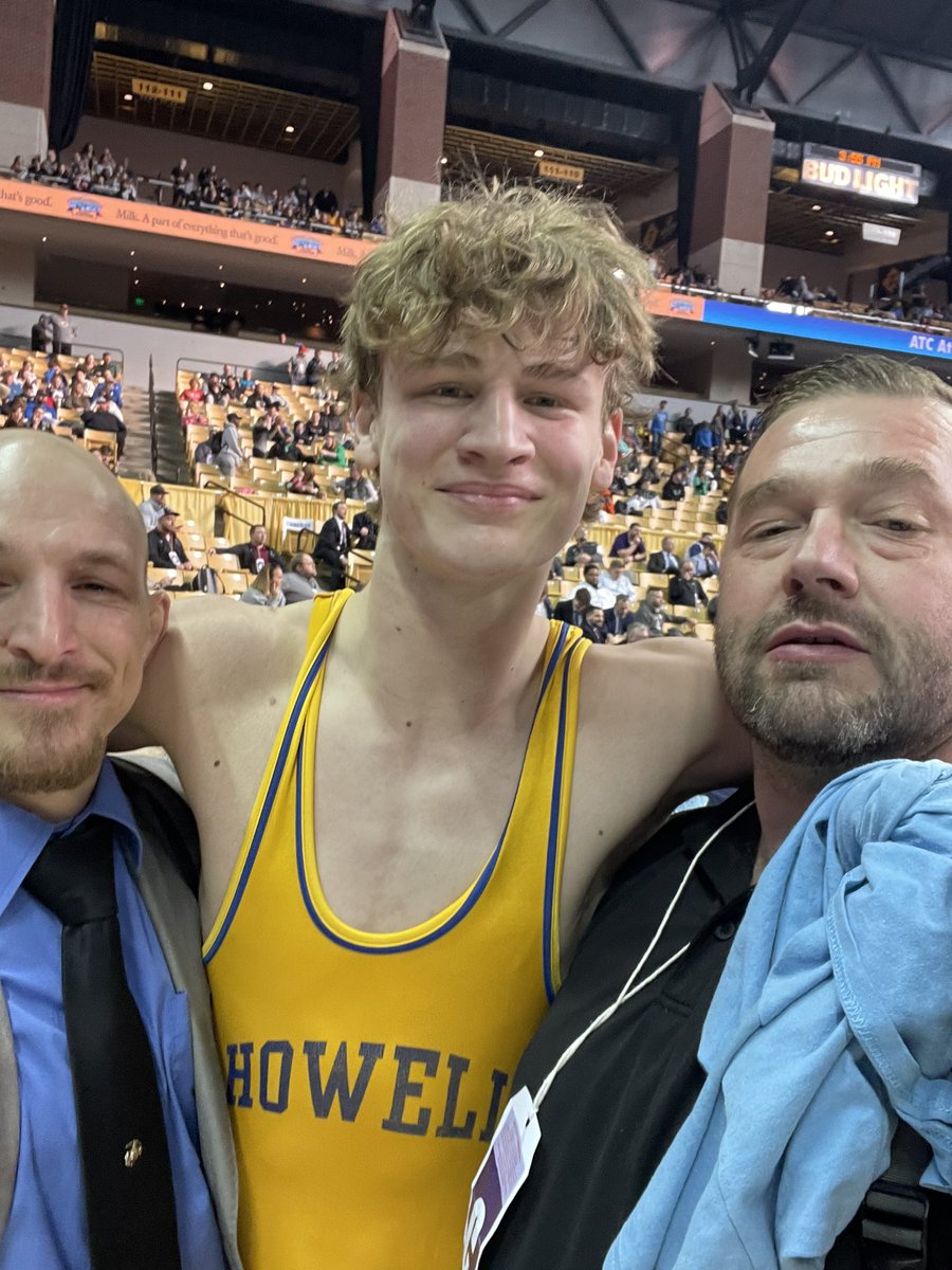 Congrats to Cooper Corley winning 8-1 in 3rd place finishes an outstanding career being in the top 10 in career wins