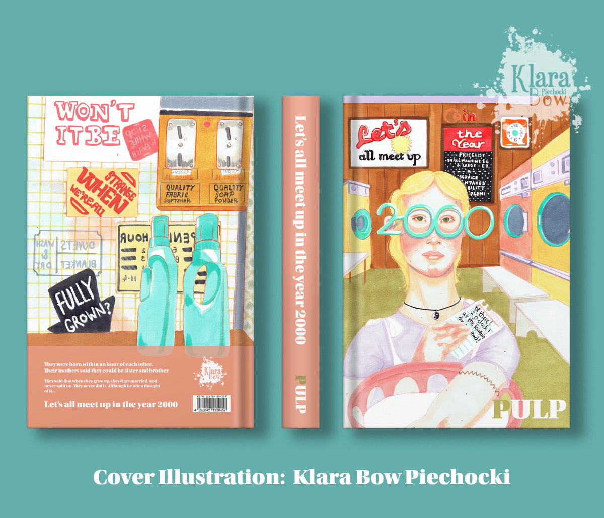 KlausPiechocki's tweet photo. If Disco 2000 was a novel 🪩
Had a lot of fun illustrating this for a short course I'm doing.
#unaffiliated #pulp #pulpband @therealnickbank #jarviscocker #candidadoyle #pulp2023 #disco2000 #bookcovers #illustration #MATSbootcamp https://t.co/t3SYdw5nlS