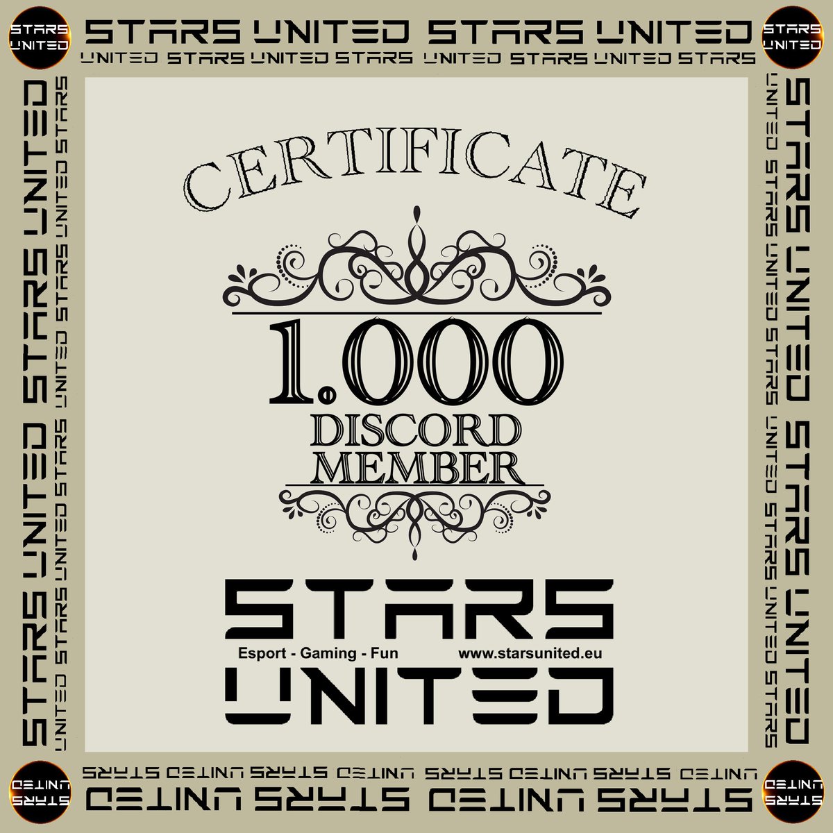 1.000 MEMBER
Dabei haben wir noch nichtmal angefangen, mit dem was alles geplant ist.
LIEBE GEHT RAUS
starsunited.eu