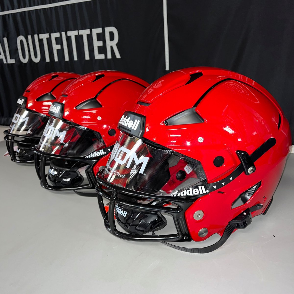 Custom-Fit Axioms rolling in just in time for spring ball 🔥 Keep an eye out to see who will be rocking these 🐺💥