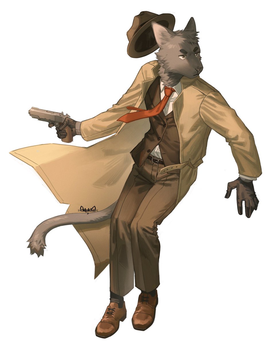 Catboy Detective tweet media