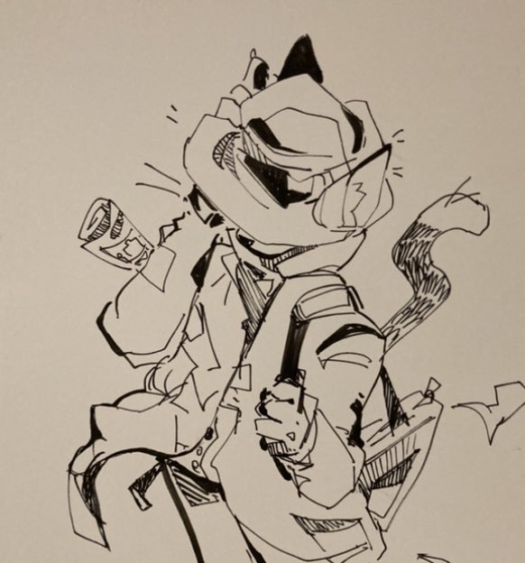 Catboy Detective tweet media