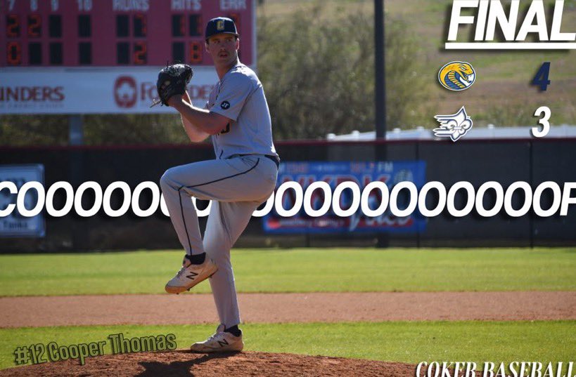 Coker University Baseball (@cokeru_baseball) on Twitter photo 