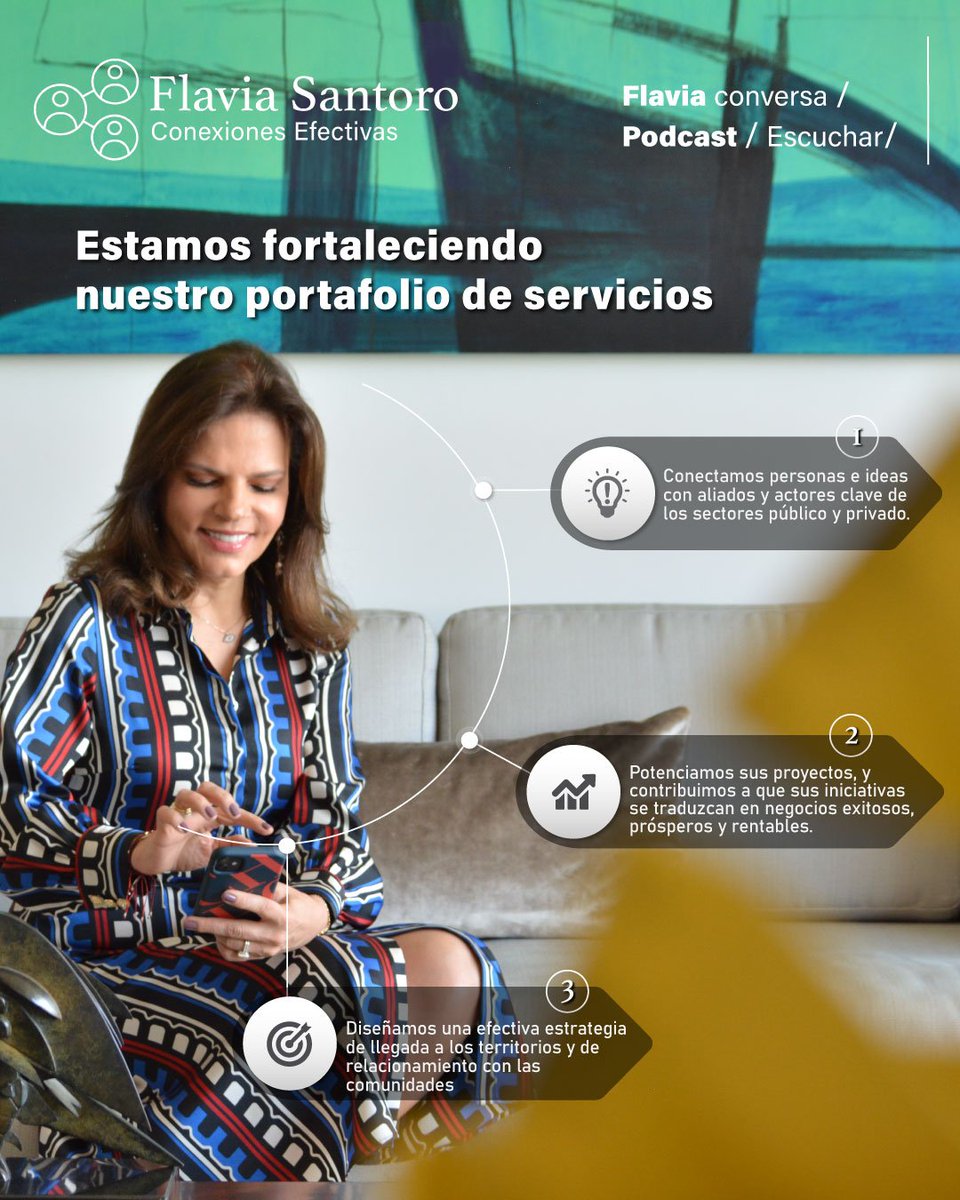 FlaviaSantoroT's tweet photo. ¡Estamos ampliando nuestro portafolio de servicios!
Nuestro podcast ya disponible en Spotify y mañana será publicado en YouTube.
Enlace: https://t.co/RFPBYaZnvj
#bussiness #negovios #ConexionesEfectivas #empresarios #servicios https://t.co/rsuyvgOFvW