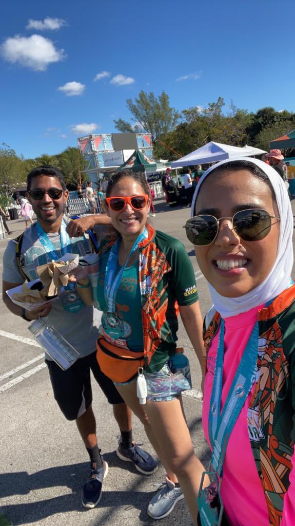 GDutcherMD's tweet photo. Shout out to my family &amp; friends in Miami, FL cycling today with @hurricanes_dcc for #DCCXIII #DolphinsChallengeCancer 
Proud of Team Reticulocyclers &amp; friends!!💚🧡🙌 🚲🚲🚲 https://t.co/DTGubftxqe