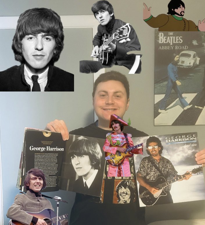 JPSchwartzMusic's tweet photo. Happy 80th birthday to the Beatles, guitarist, George Harrison! 🎵🎸🎶🎼🎤🎉🎊
#GeorgeHarrison #TheBeatles #HappyBirthdayGeorgeHarrison #LetItBe #SergeantPepper #AbbeyRoad #Piano #Pianist #IndieArtist #UnsignedMusician #Guitar #Guitarist #Music #Musician #JonahSchwartzsMusic https://t.co/fqrYgOK7PQ
