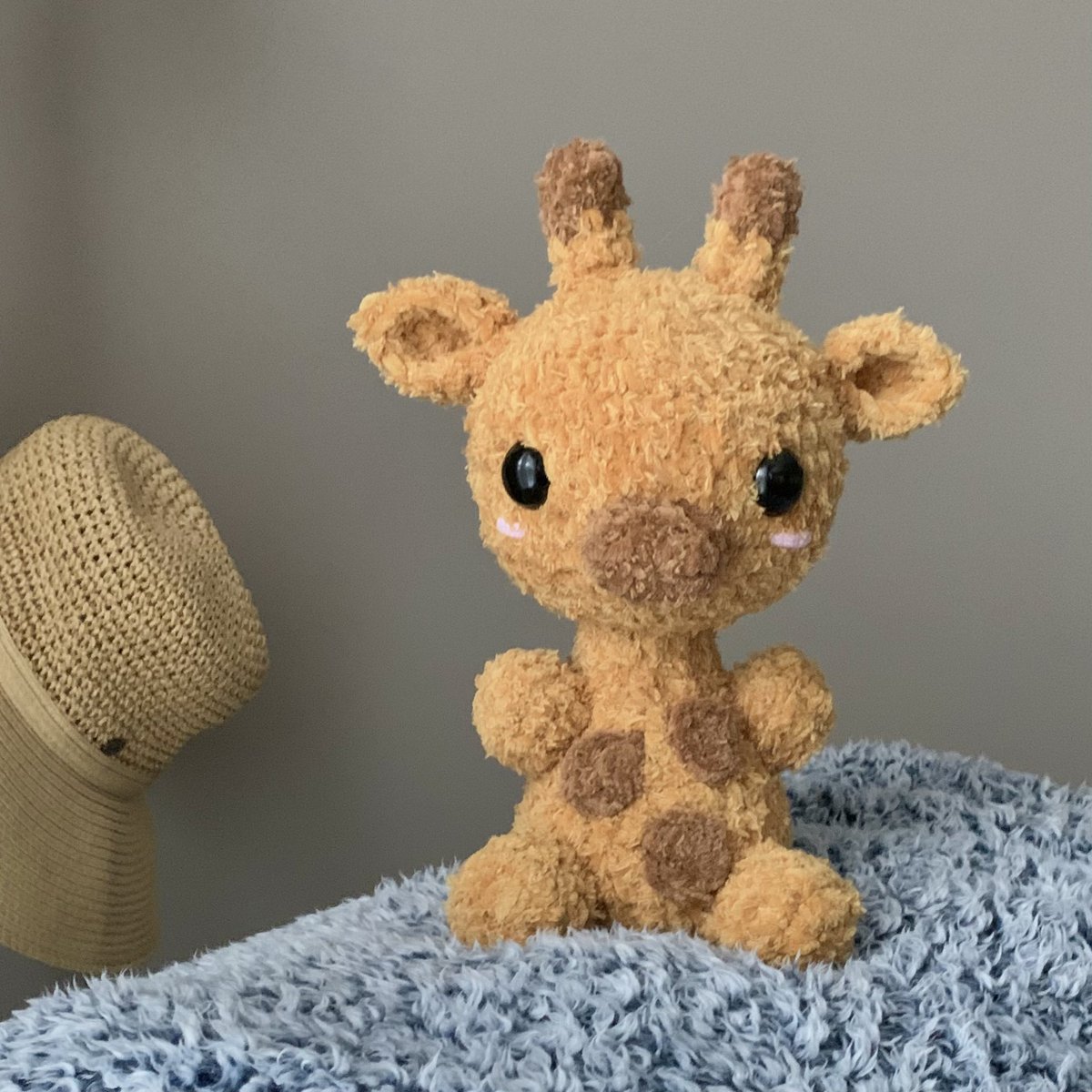 Sharn3960's tweet image. Added another crocheted baby giraffe to my shop.
