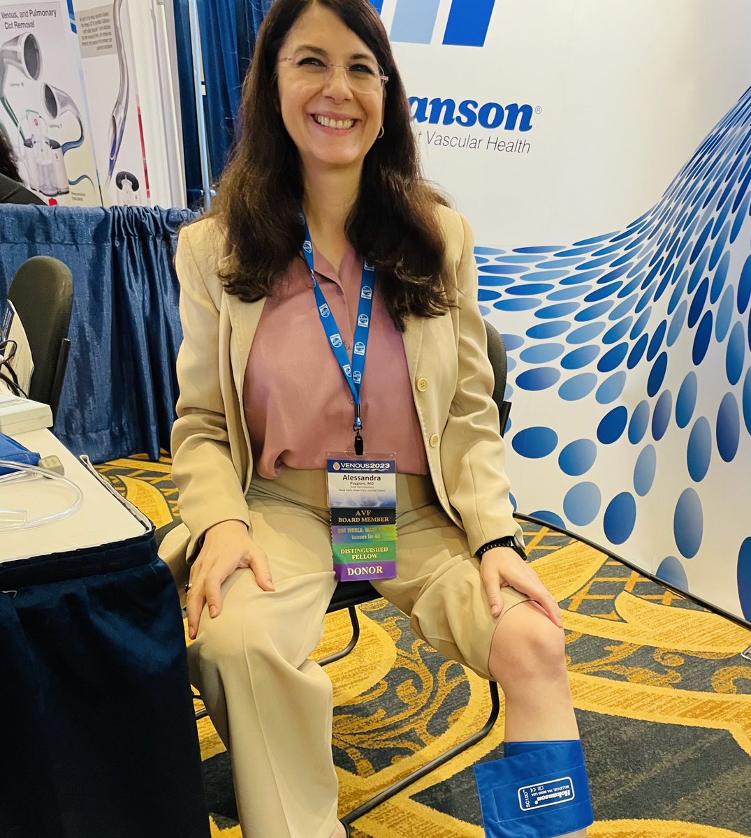 Alessandra Puggioni, MD (@theveinsqueen) on Twitter photo Fantastic time at the <a href="/VenousForum/">American Venous Forum | AVF</a> ! The greatest meeting experience is a mix of the highest level of science by the leading experts + meeting old friends, making new ones and trying first -hand the tools that help venous patients. <a href="/JVSVL/">JVS - Venous and Lymphatic Disorders</a> @venous2023 Fantastic time at the <a href="/VenousForum/">American Venous Forum | AVF</a> ! The greatest meeting experience is a mix of the highest level of science by the leading experts + meeting old friends, making new ones and trying first -hand the tools that help venous patients. <a href="/JVSVL/">JVS - Venous and Lymphatic Disorders</a> @venous2023