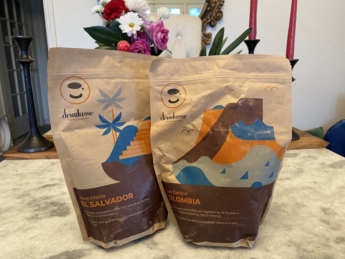 colemonkee's tweet photo. Finally got some of the new @CafeDemitasse bags in the mail. Love the ditching of the plastic! https://t.co/yUn1Gl8FTu