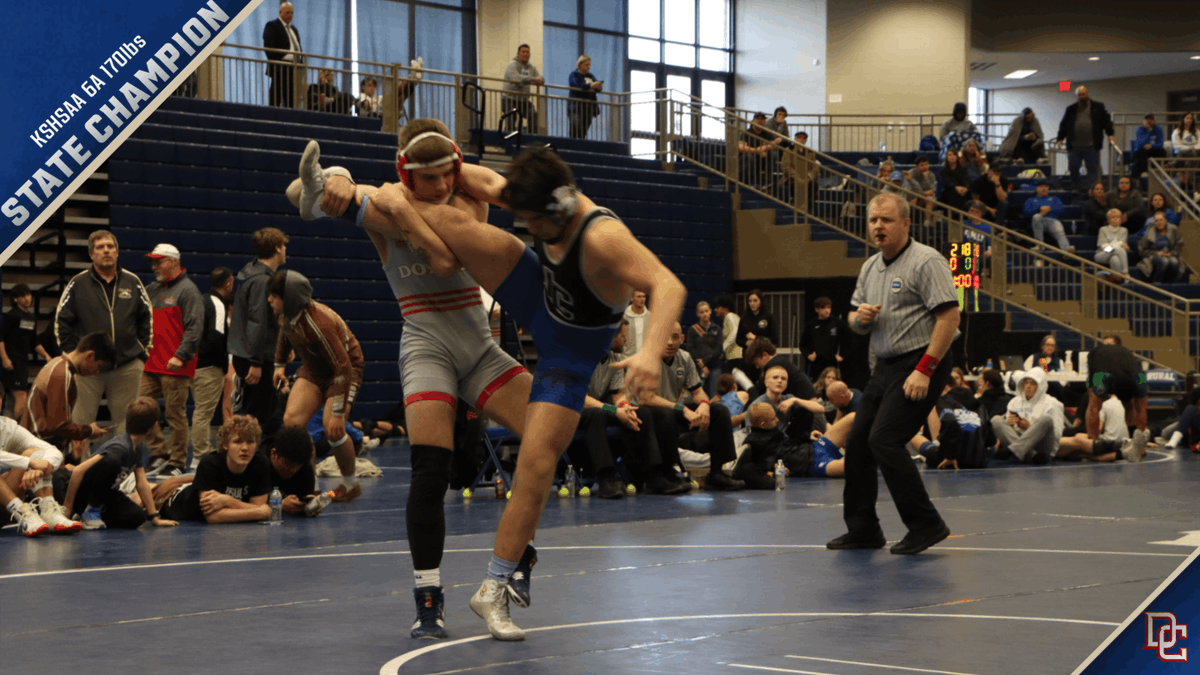 Lurks Barker is a State Champion again (Tech Fall 20-4).  He finishes his career as a four-time Finalist and three-time Star Champion!  #B4TL