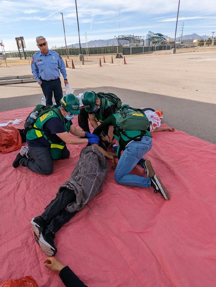 Del Valle High School Disaster Response CERT Team tweet media