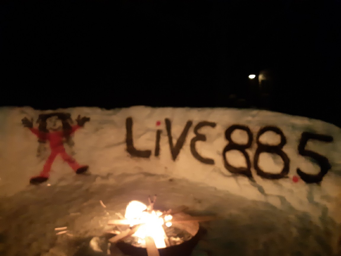 The cold is snow problem when you're partying with the Saturday Night Hard Drive on @LiVE885fm! Kenny In Carleton Place created DJ S'Noah ! Show us where you're partying tonight!