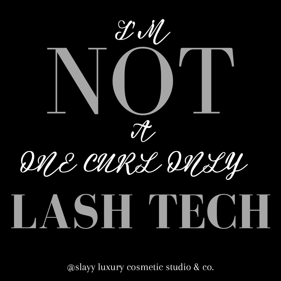 I’m definitely not a one curl ONLY lash tech we do all curls that’s available. We want to create that look your looking for and customize it to your needs #lashtech #lashtechnician #differentcurlpatterns #thequoteoftheday #quotes