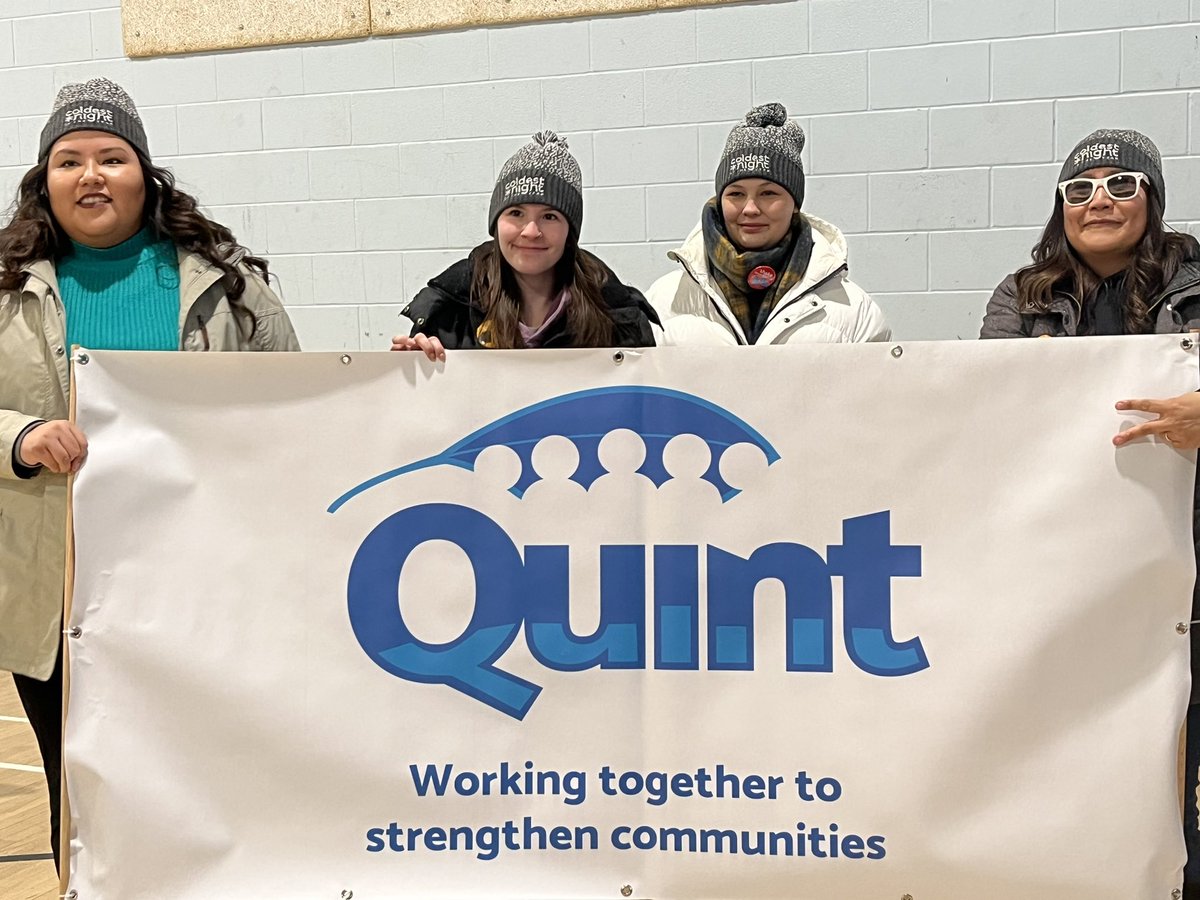 ClaireCard's tweet photo. Coldest Night of the Year #CONY2023 #yxe walk today here with team Quint and team #Coldrush https://t.co/2LPfm7g4xQ