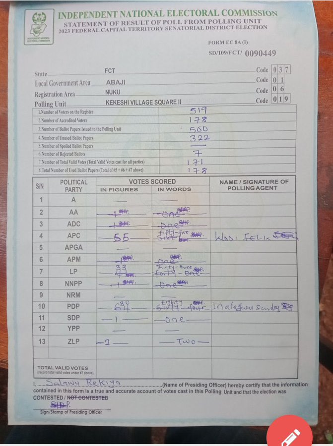 Nigerians, Can You help me and retweet this massively? We need an explanation for this cancellation and amendments. They are Rigging the election. Stay Woke😳

#AriseTV APC 0, Reno, Yobe, Situation Report, Banky W, Tinubu, Kaduna, Kastina, Rivers, Gombe, Burna, NNPP, Davido, LP
