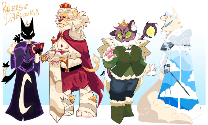 Imma draw them more i LOVEE these designs sm (lore in thread) 