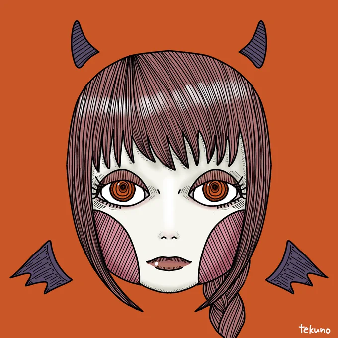 もちもちほっぺのマキマさん。#チェンソーマン 