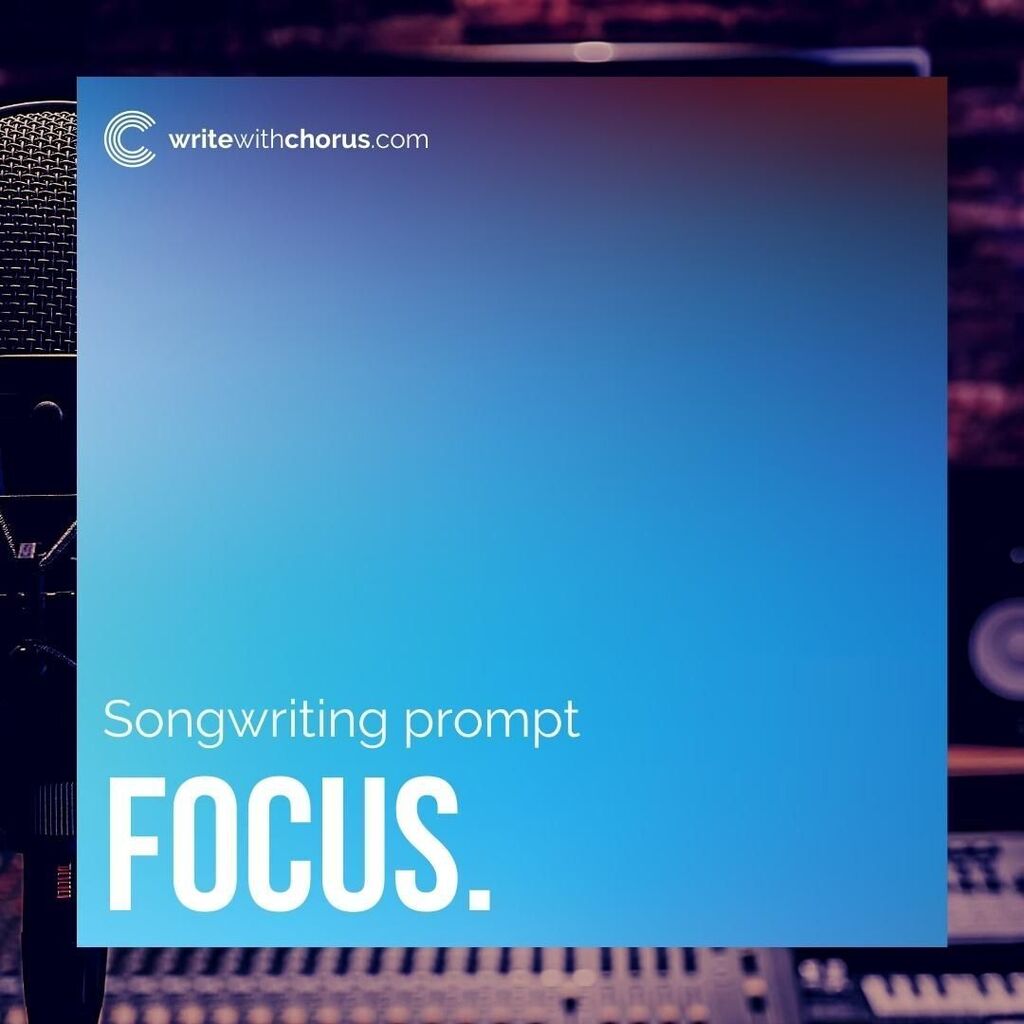 WriteWithChorus's tweet photo. FOCUS.
#writewithchorus #newsong #music #singer #songwriter https://t.co/Kd1DLuYXSU https://t.co/Z9i8kGtunQ
