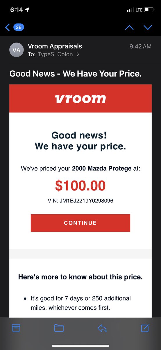 TRNi4Ni's tweet photo. @vroomcars These Guys Suck They told me my car was worth $100!!! Lmao They Can #BlowOne the compressor cost me double what the car was worth? Lmao FOH!! https://t.co/WXTb6aB8H5