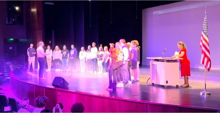 M19_MHS's tweet photo. MHS honored Black History Month through a presentation organized by No Place for Hate & African American Studies, highlighting HBCU's and Greek Organizations. The event was amazing and rich with history, information and culture!#OneTeamOneTribeOneFamily #MHSTheHighSchoolOfChoice https://t.co/dKskctsSlj