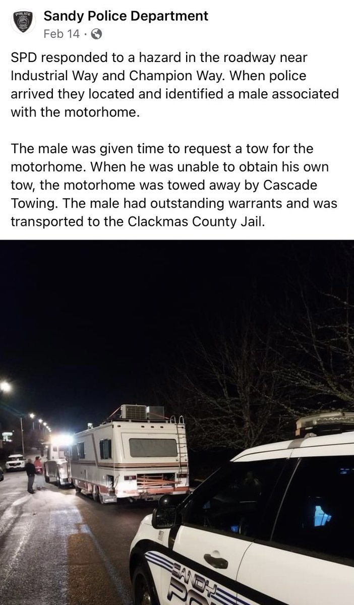 This past week, our Sandy City Council passed an ordinance that provides more tools to our law enforcement officers when dealing with RV issues like this. In Sandy, we don’t sit idly by when we see issues that impact our neighbors and our livability- we take action.