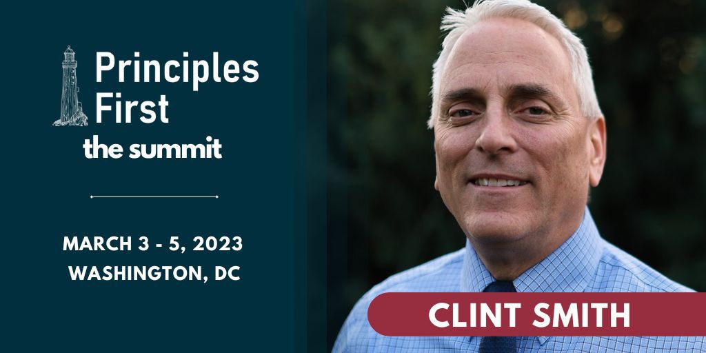 Confirmed Speaker: <a href="/SmithforAZ/">Clint Smith</a> 

When election-denier Andy Biggs announced for re-election, Clint Smith took action. He ran a principled conservative grassroots campaign for Congress to defend the truth. We’re excited to have him at the Summit.

Register: bit.ly/PFSummit23