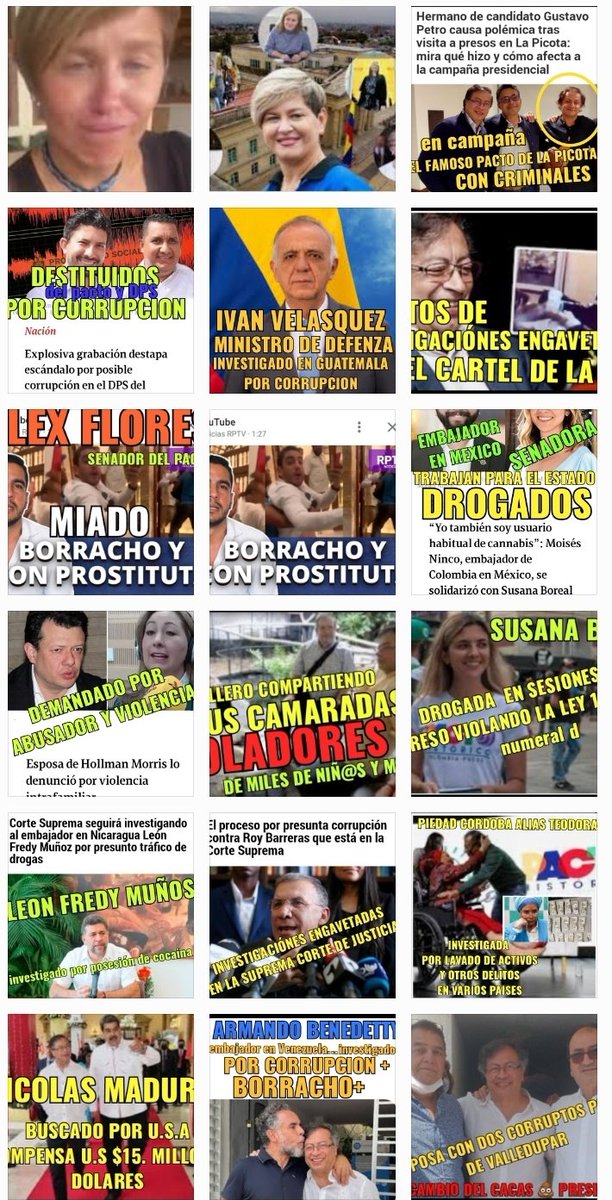<a href="/GloriaPSanabria/">Gloria_PS</a> <a href="/SandraComunes/">Sandra Ramírez</a> <a href="/TimoComunes/">Rodrigo Londoño</a> @JGalloComunes #PACTODECORRUPTOSyCRIMINALES