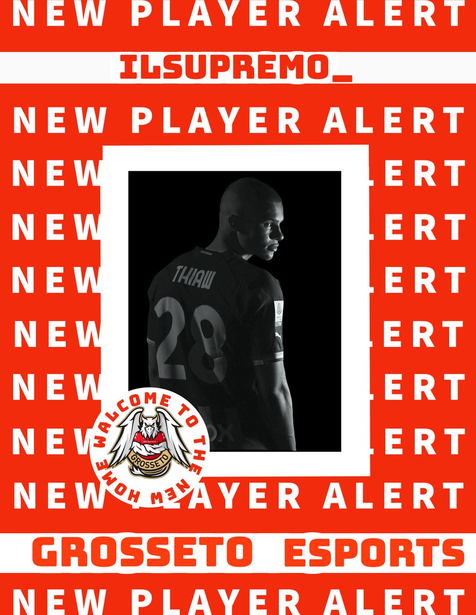 GrossetoeSports's tweet photo. New player Unlocked!🔴⚪
Defender
N°69
@IlSupremo__ 
#newsGSE https://t.co/9L9R9aVAwC