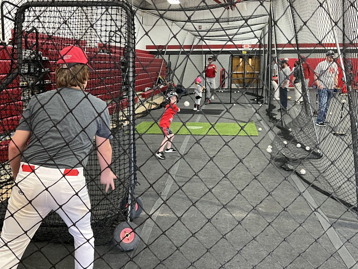 What a great day giving back to are community. We saw a lot of talent and the future is very bright. Thanks to the players and coaches and parents on making today a great day!! Go Johnnies ⚾️⚾️⚾️