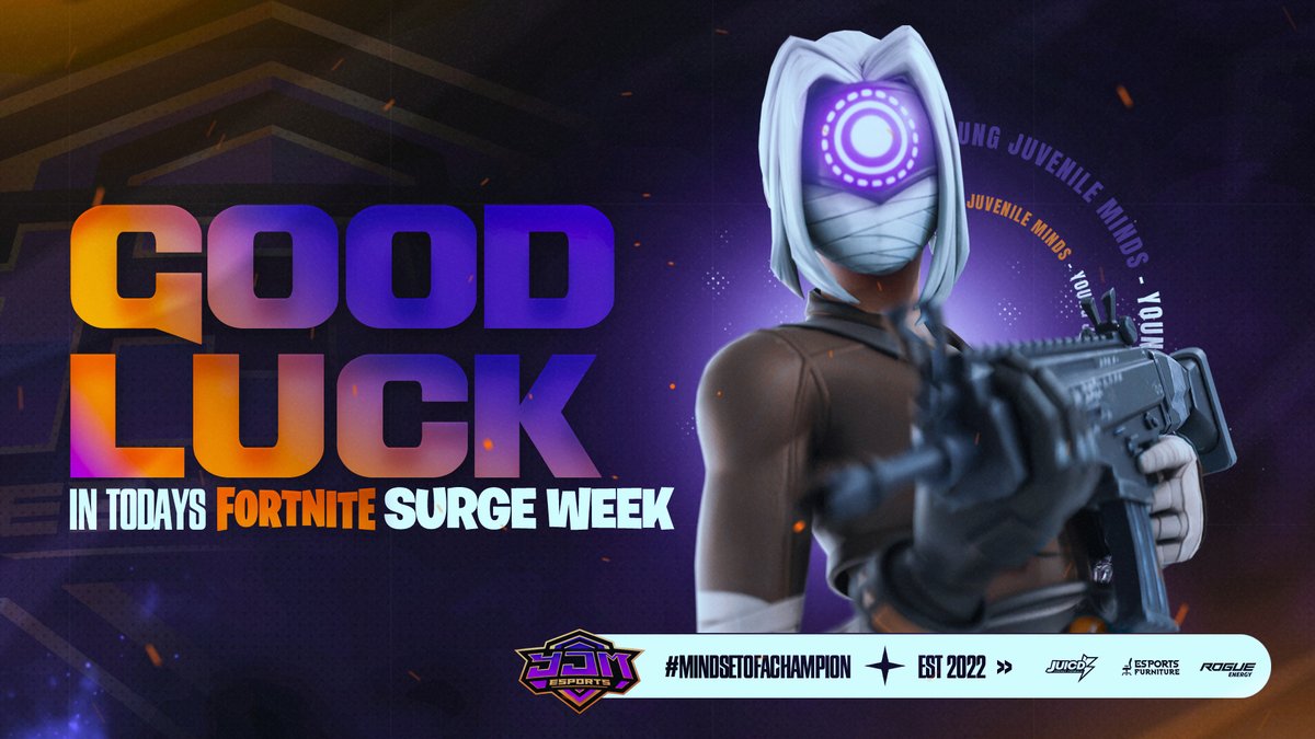 Good Luck in FNCS Surge Week!⚡️🔮

👤: <a href="/wJasperG/">wJasperG</a> 
👤: <a href="/MaxoFnn/">Maxo🎯</a>