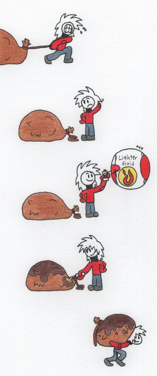Dommer4kill's tweet photo. "Lighter Fluid"
Can't believe I hadn't heard this joke before.
#webcomic #webcomics #D4KComics https://t.co/FGcxWHBwld