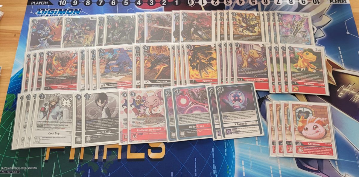 k4lut's tweet photo. Yesterday, I participated in DTCG Championship 2022 Finals and placed 90th/252. It was my first official DTCG event and I definitely thought I could have done better especially doing very well during the first half. 
I learnt a lot and making it a goal to get top 32 next time! https://t.co/sKmo8ghBMi