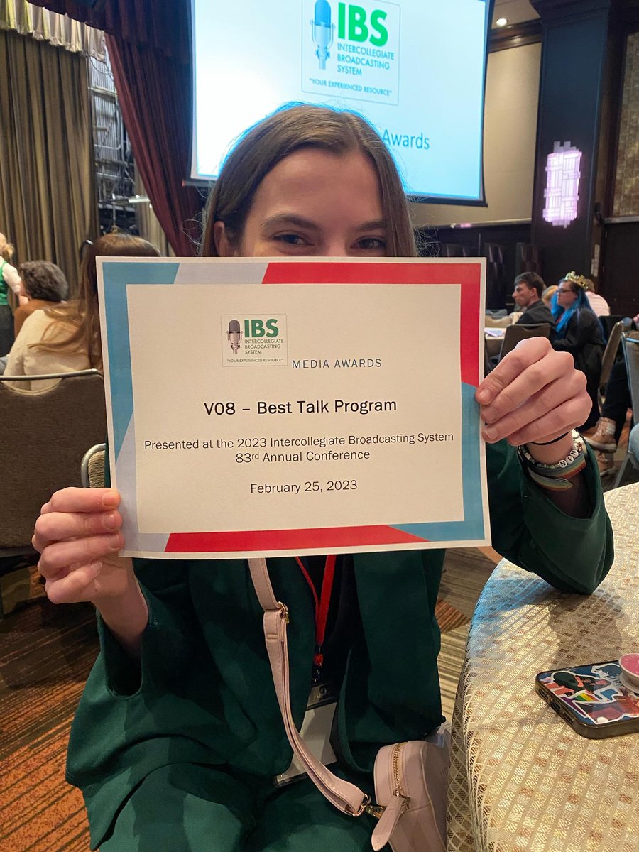 Streaming Verse (@streaming_verse) on Twitter photo We won!! Congratulations to Chris and Nina for winning Best Talk Program for college radio <a href="/IBSStudentMedia/">IBS Student Media</a> <a href="/HarperRadio/">Harper Radio WHCM 88.3FM</a> #awards #finalists #collegeradio #harperradio #harpercollege We won!! Congratulations to Chris and Nina for winning Best Talk Program for college radio <a href="/IBSStudentMedia/">IBS Student Media</a> <a href="/HarperRadio/">Harper Radio WHCM 88.3FM</a> #awards #finalists #collegeradio #harperradio #harpercollege