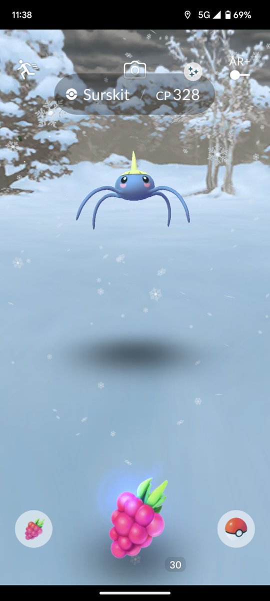 DaveDenlinger's tweet photo. Loved the #HoennTour today. So many cool events, and loved the recurring environments and highlighted Pokemon. Got some great shinies today, and as a #BugTrainer proud of my Surskit #PokemonGo #ShinyPokemon #ShinyCheck https://t.co/AlY3NB5MvT