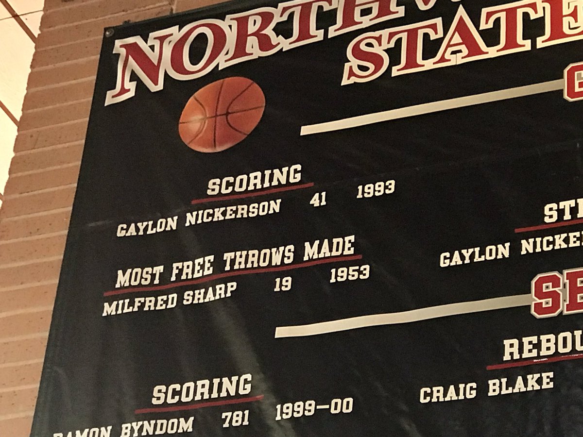 Malik Parsons has broken a long-standing scoring record for most points in a single game set by Gaylon Nickerson in 1993. The record was 41 points. Parsons scored 45 vs SEOSU today in a tough 93-95 loss at the last home game of the season.