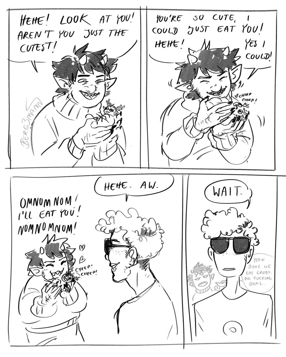 berg3mann's tweet photo. i've got grubs on my mind 🐛 #homestuck https://t.co/wMRj8J0NaX
