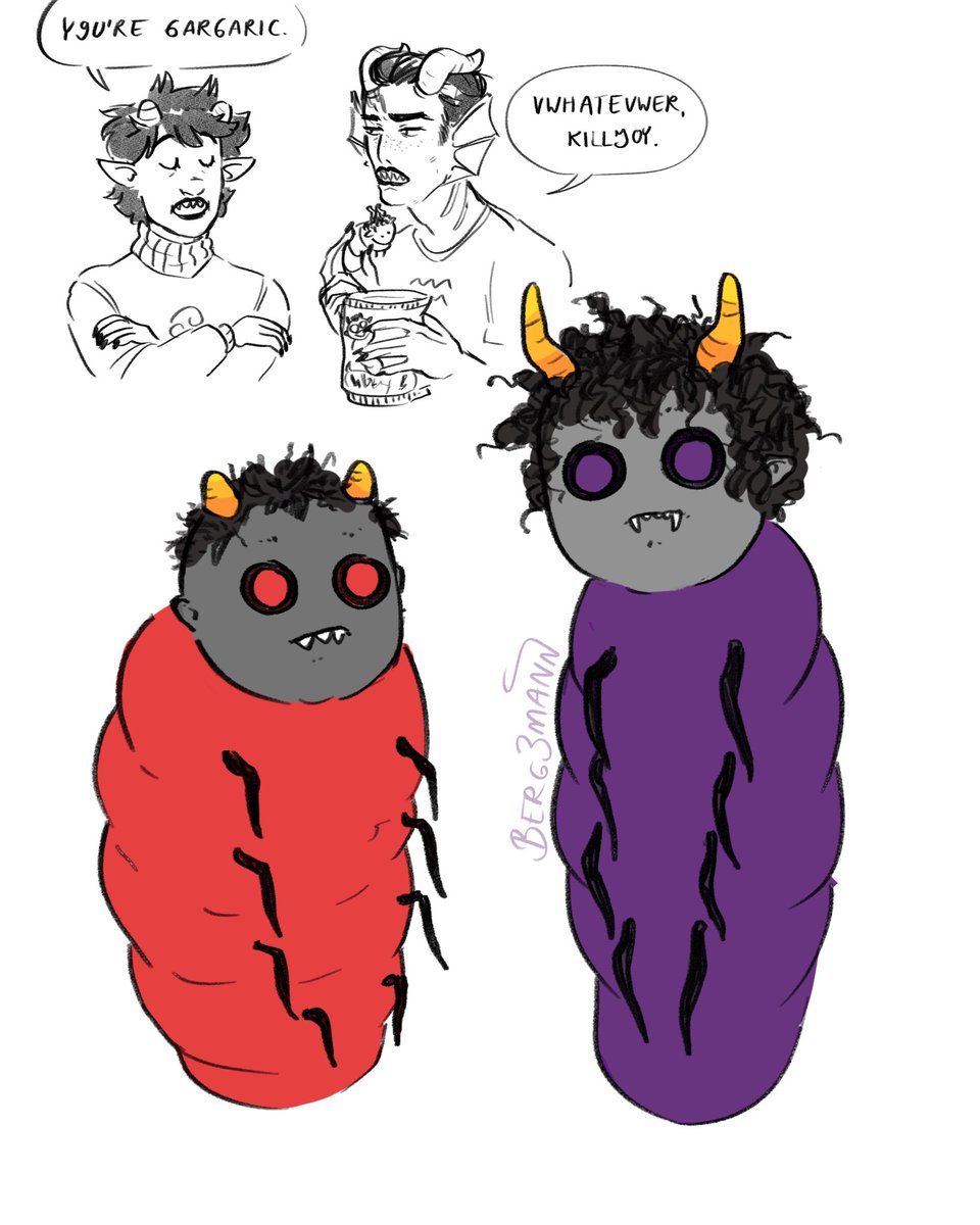 berg3mann's tweet photo. i've got grubs on my mind 🐛 #homestuck https://t.co/wMRj8J0NaX