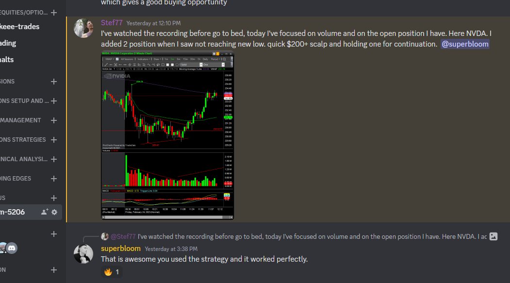 I'd say 90% of new traders are not focused on VOLUME ANALYSIS for day trading &amp; swingtrading. 

This lesson will help you increase your confidence and accuracy.

* Comment "Educate" &amp; Retweet and I will DM you the class I taught. 

* LIKE if you'd want more FREE content! 🙌