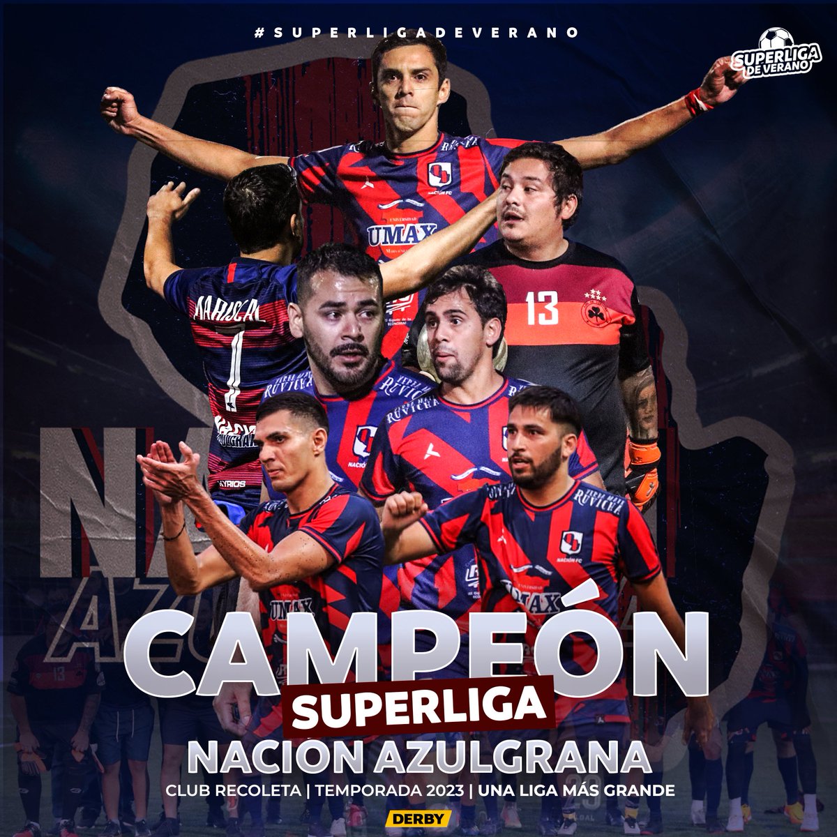 SÚPER NACIÓN ⭐

Jugó, gustó siempre y da la vuelta.
Un campeonato perfecto, para un equipo que siempre dio la talla. 
¿Campeón? Con todas las letras.

Pasé <a href="/Nazulgranatw/">Nación Azulgrana</a>, la mesa está servida.

#UnaLigaMásGrande