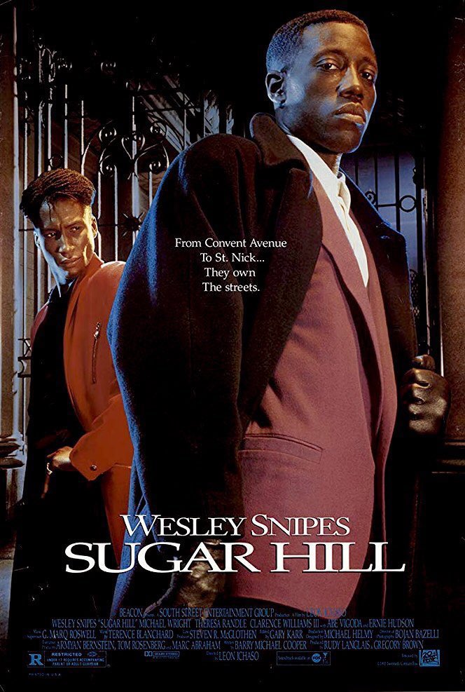FilmNewsNos's tweet photo. 🎬MOVIE HISTORY: 29 years ago today, February 25, 1994, the movie ‘Sugar Hill’ opened in theaters!
#WesleySnipes #MichaelWright #ClarenceWilliamsIII #TheresaRandle #AbeVigoda #ErnieHudson #SteveHarris #OLDuke #DonaldFaison #JoeDallesandrio @LeslieUggams #VondieCurtisHall https://t.co/qoLUkiY6rF