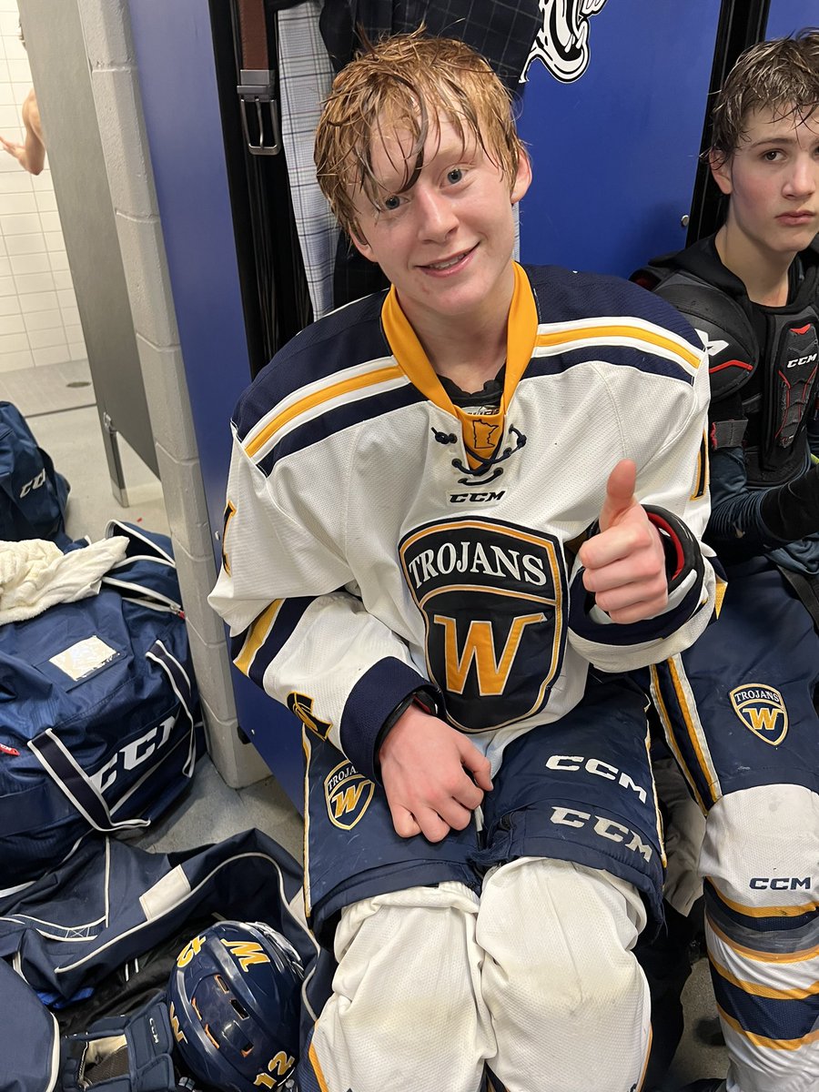 Player of the game Jake Mattson