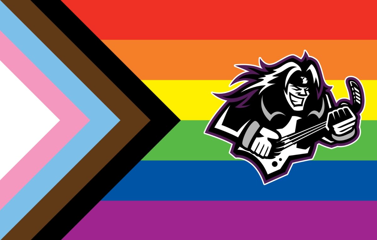 RockersRoadies's tweet image. This #HockeyDayInAmerica let's remind Justin Schmit #HockeyIsForEveryone! Puck drop in a little over an hour. Show up and get rowdy! #LetsGoRockers! #MCHC #MotorCityHockeyClub #MotorCityRockers