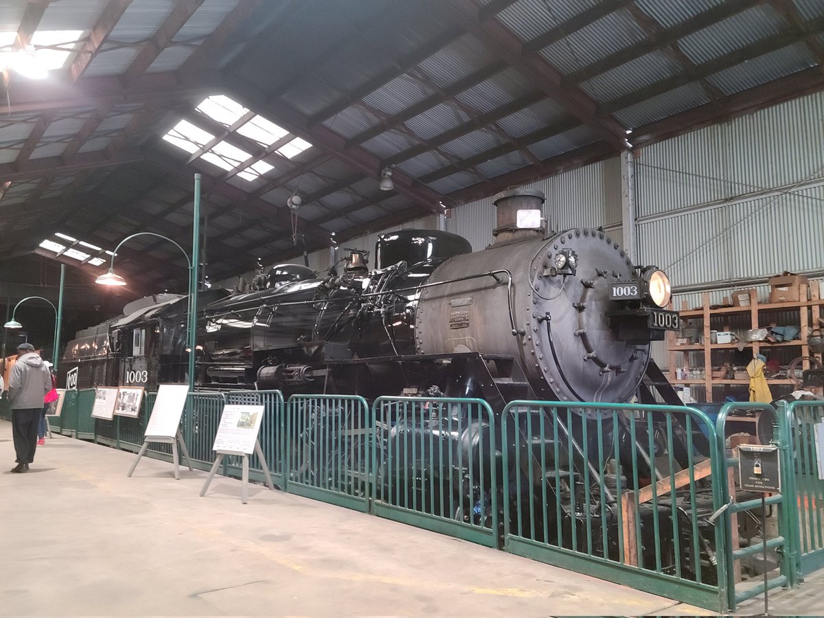 NoboostTM's tweet photo. Soo Line #1003 located at the Wisconsin Automotive Museum. (Sadly didn't have my A7ii to take better photos) #trains #steamlocomotive #sooline #steamtrain https://t.co/DrScAwBxjn