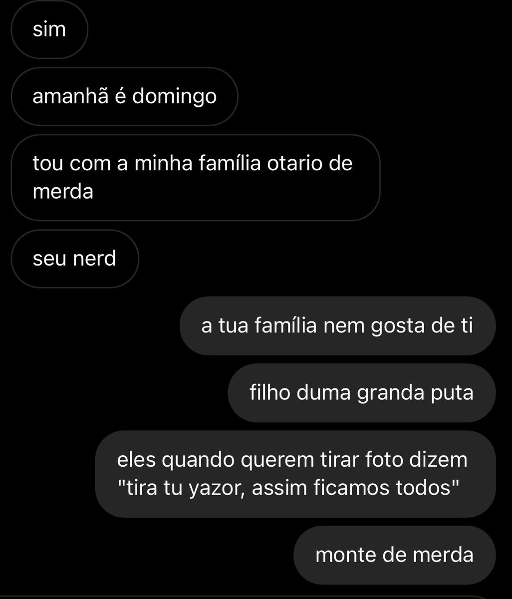 eu acho que ter amigos é isto