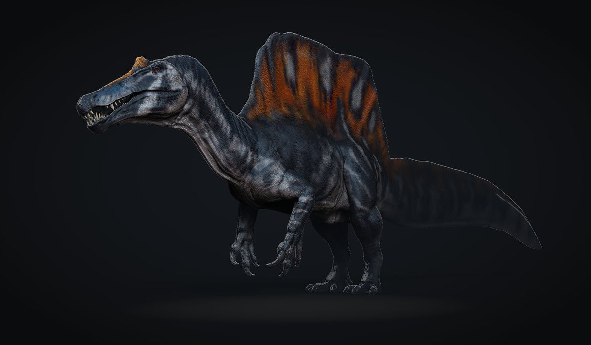 vankev's tweet image. Day 23 Spinosaurus

#FossilFebruary #FossilFebruary2023 #zbrush