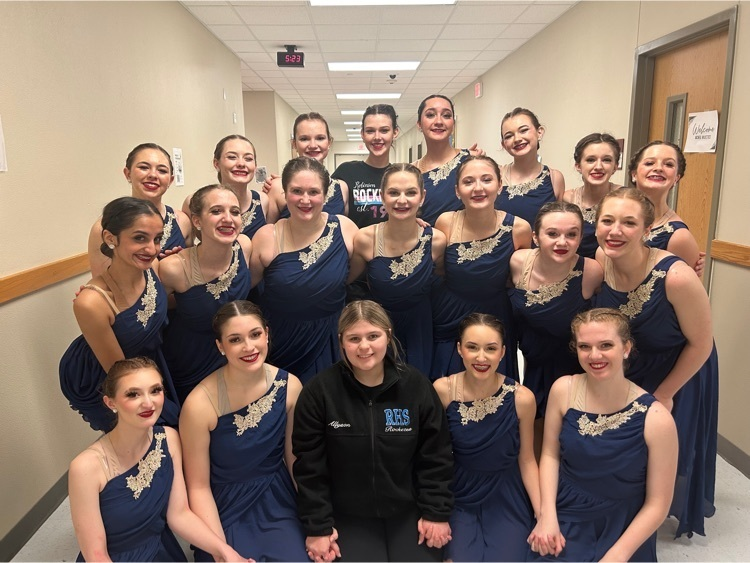 risdHS's tweet photo. The Rockettes are taking Dripping Springs by storm! Great job to these ladies and their coaches! #RobinsonISD https://t.co/V0Gc8ARJxi