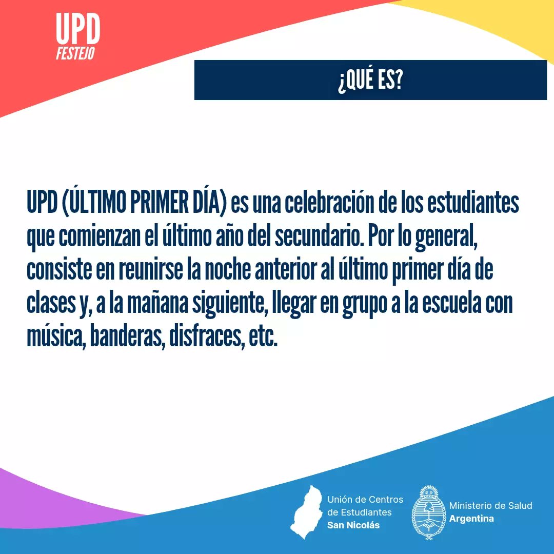 Unión de Centros de Estudiantes San Nicolás. tweet media