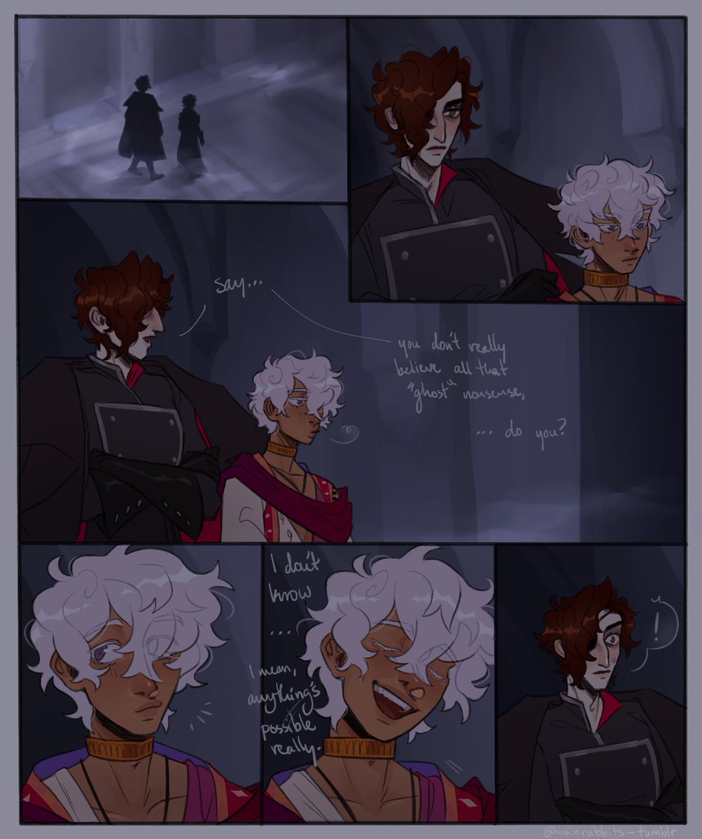waxrabbits's tweet photo. silly little comic in response to a request on tumblr
#thearcana #thearcanagame #thearcanajulian #thearcanaasra #juliandevorak #asraalnazar #julian #asra https://t.co/gIKhkSOBLg