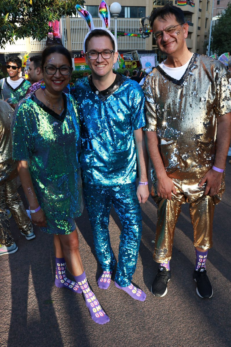 Nishaobgyn's tweet photo. I have done many things but perhaps the most important one of all was standing with my #LGBTQIA colleagues as an ally @SydWorldPride #MardiGras2023 (it was also the funnest thing I have ever done) #sydneymardigras2023 #sydneypride #SydneyWorldPride2023 #pride https://t.co/noXCcZt0H0